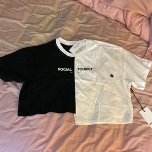 Social Tourist Crop Top